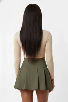 Durga Essential High-waist Pleated Mini Skirt — thumbnail 5