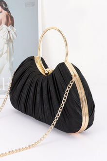 Parvati Pleated Polyester Party Clutch — thumbnail 2