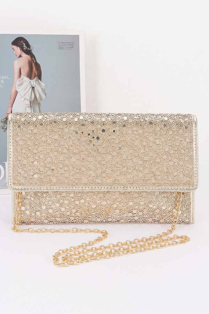 Oshun Rhinestone Envelope Party Clutch