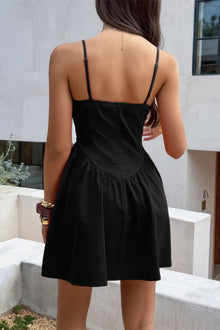 Eos Sleeveless Lace Trim Corset Mini Dress — thumbnail 5