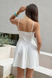 Eos Sleeveless Lace Trim Corset Mini Dress — thumbnail 17