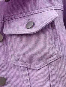 Oshun Cropped Denim Jacket — thumbnail 9