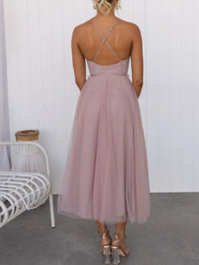Hecate Sweetheart Neck Tulle Midi Dress — thumbnail 16