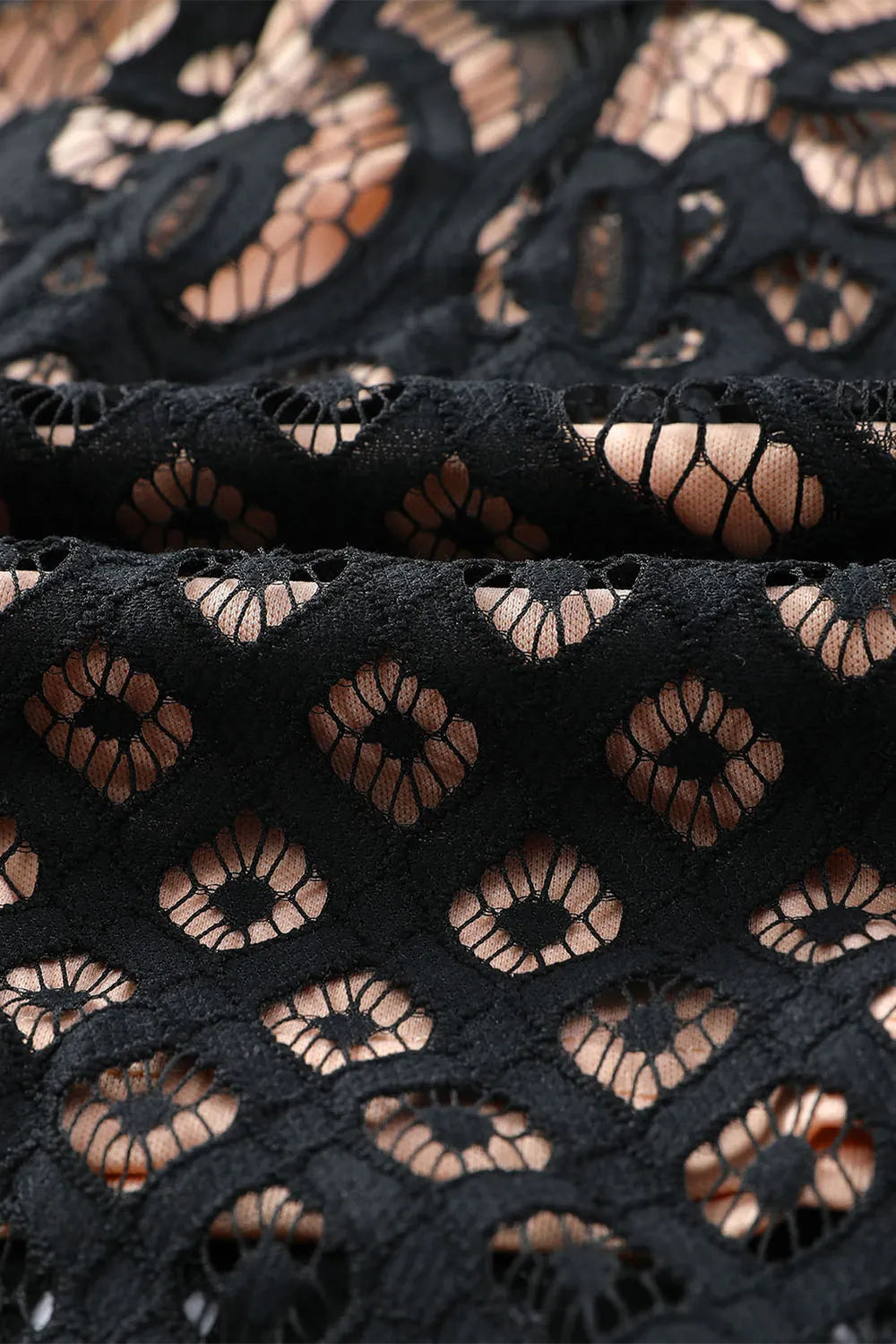 Morrigan Off-Shoulder Long Sleeve Lace Dress — view 7