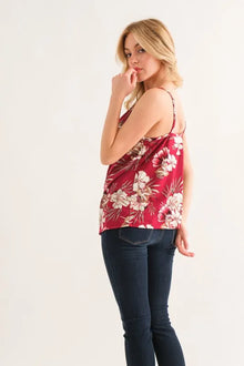 Rhea Floral Printed Casual Tank Top — thumbnail 6