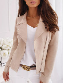 Durga Asymmetrical Zip Long Sleeve Jacket — thumbnail 18