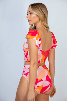 Amaterasu Floral Two Piece Swim Set — thumbnail 2