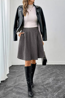 Sekhmet A-Line Textured Skirt — thumbnail 9