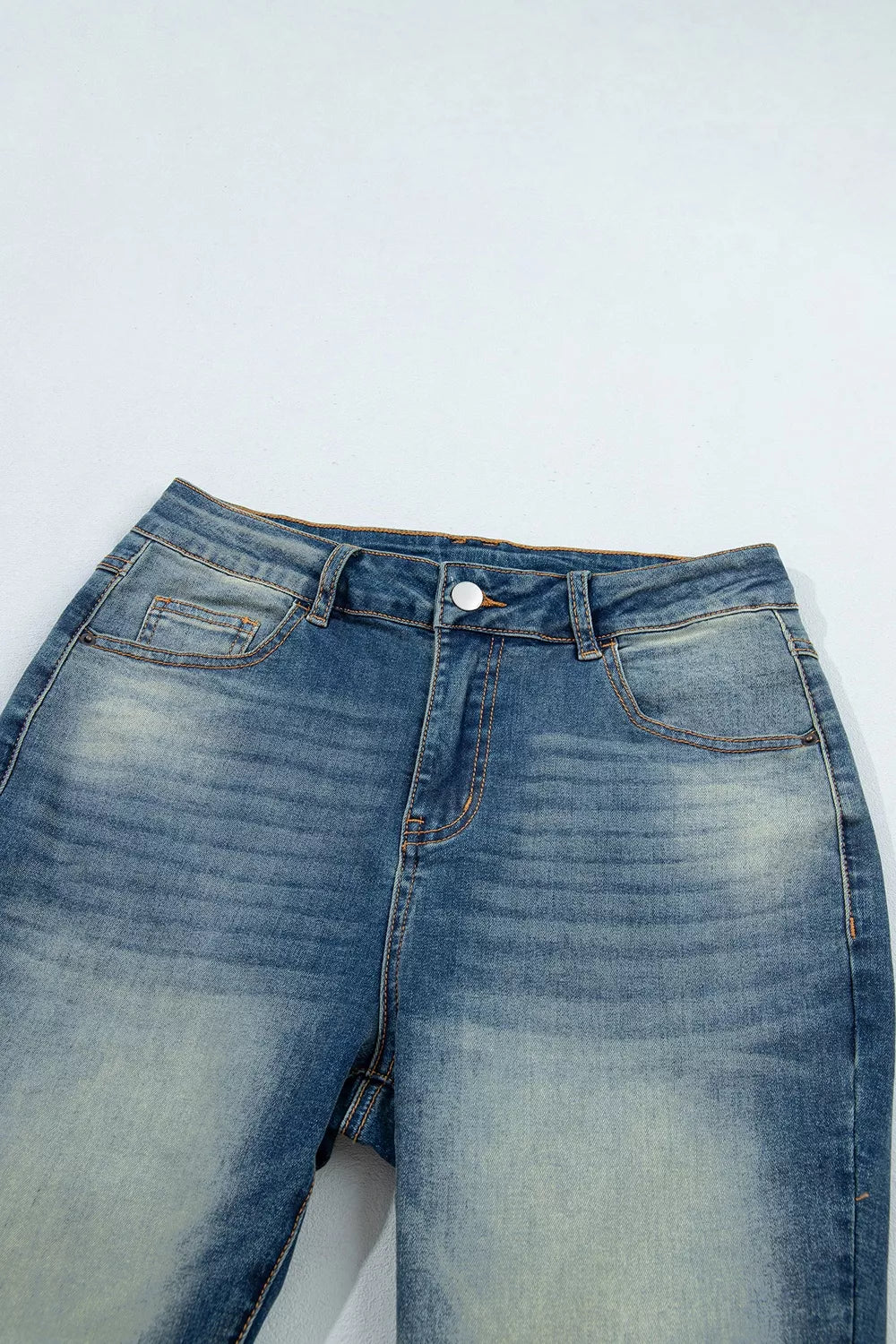 Artemis Pocket Detail Flare Leg Jeans — view 8
