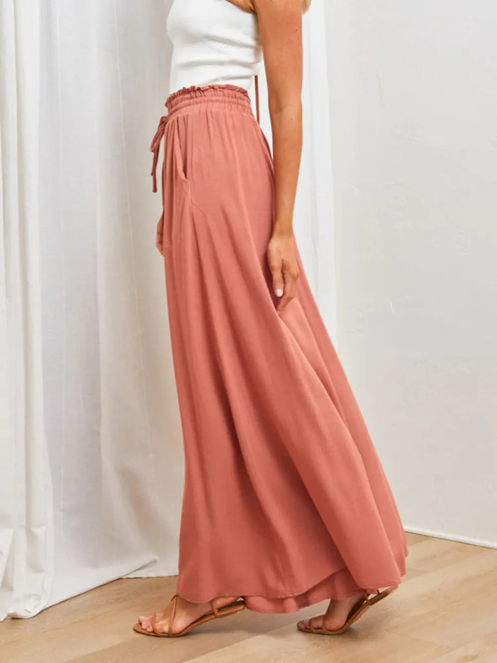 Lakshmi High-Waist Wide Leg Pants — view 3