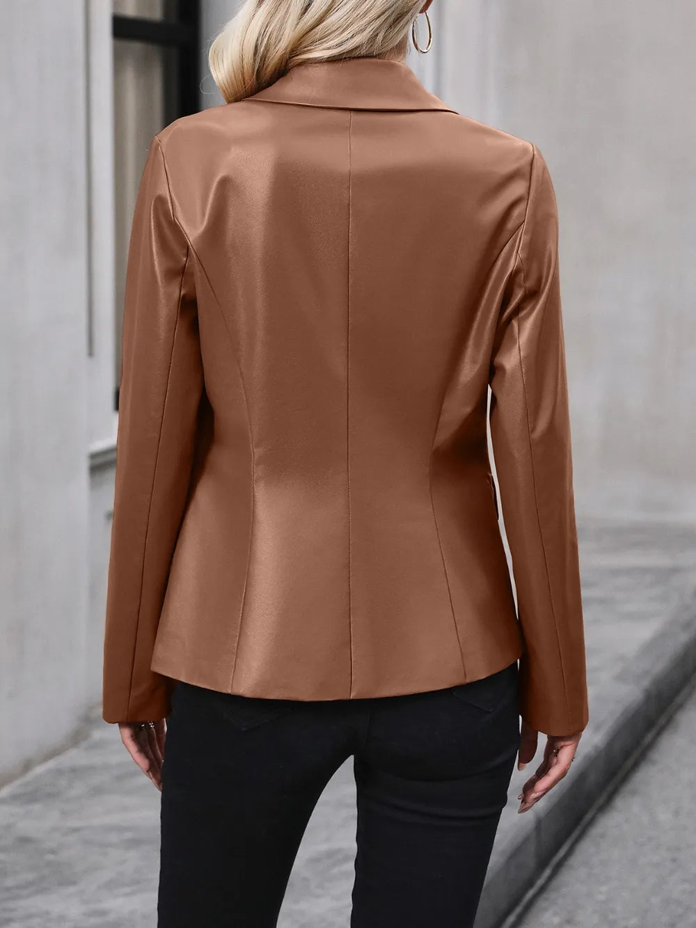 Athena Ivy Lane Button Up Collared Neck Blazer — view 2