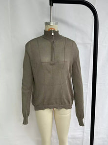Rhea Half-Zip Dropped Shoulder Sweater — thumbnail 5