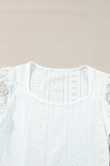Brigid Eyelet Lace Long Sleeve Bodysuit — thumbnail 10
