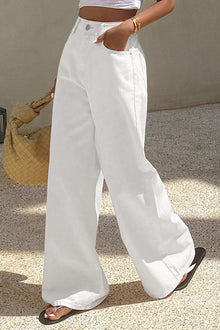 Amaterasu Solid Color Loose Casual Jeans — thumbnail 4
