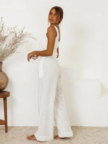 Hathor Square Neck Sleeveless Top and Pants Set — thumbnail 6