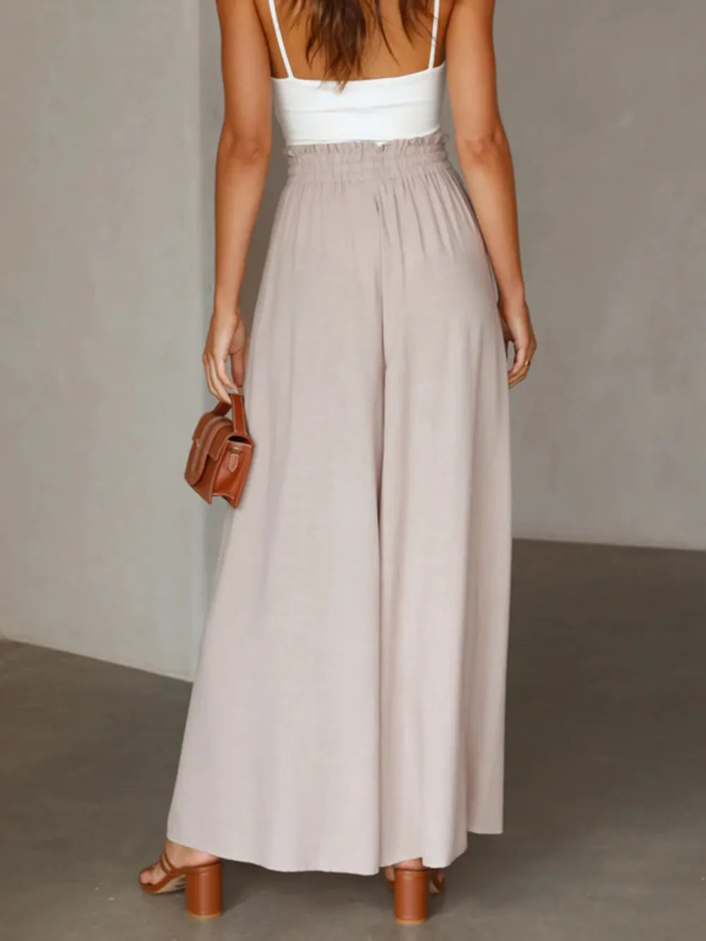 Lakshmi High-Waist Wide Leg Pants — view 12