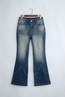 Artemis Pocket Detail Flare Leg Jeans — thumbnail 6