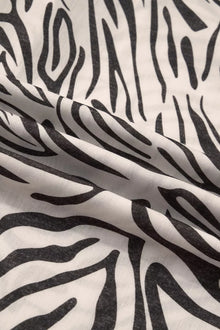 Iris Multicolour Western Print Zebra Pattern Elastic Waist Pocket Pants — thumbnail 15