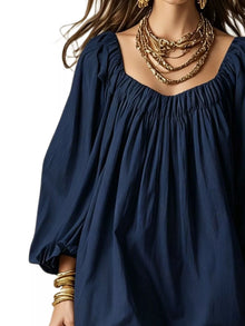 Oshun Flowy Balloon Sleeve Mini Dress — thumbnail 8