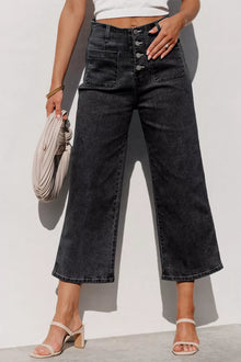 Artemis High-Waisted Button-Fly Wide-Leg Jeans — thumbnail 3