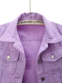 Oshun Cropped Denim Jacket — thumbnail 6