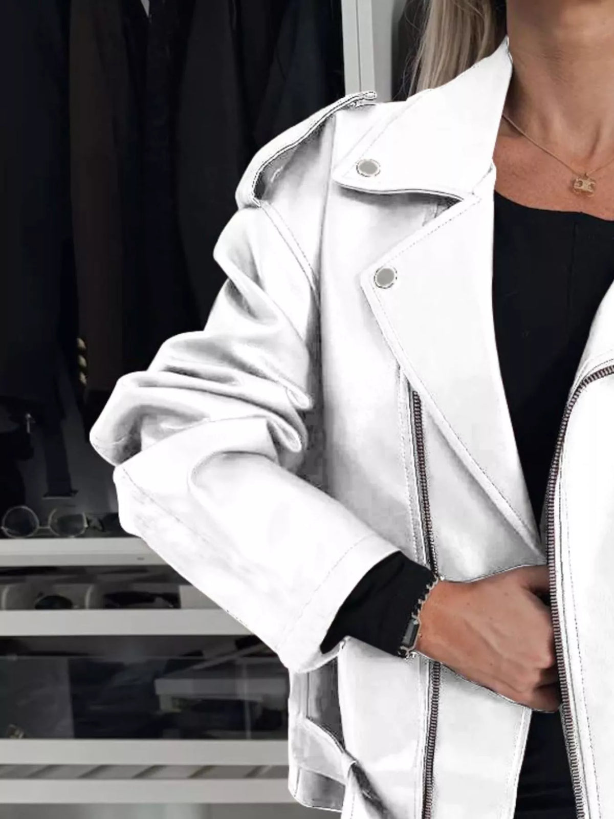 Durga Zip Up Long Sleeve Jacket — view 9