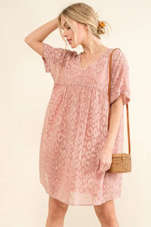 Freya Leopard Babydoll Dress — thumbnail 4
