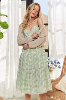 Amaterasu Gingham Detail Washed Dress — thumbnail 5