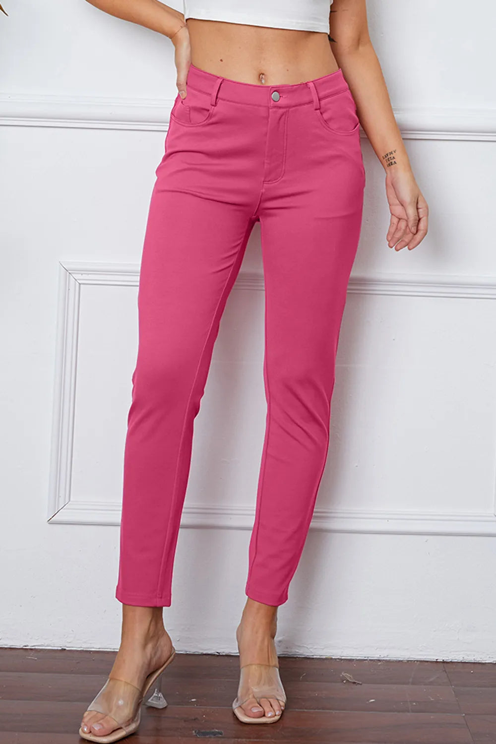 Hecate StretchyStitch Pants by Basic Bae — view 5