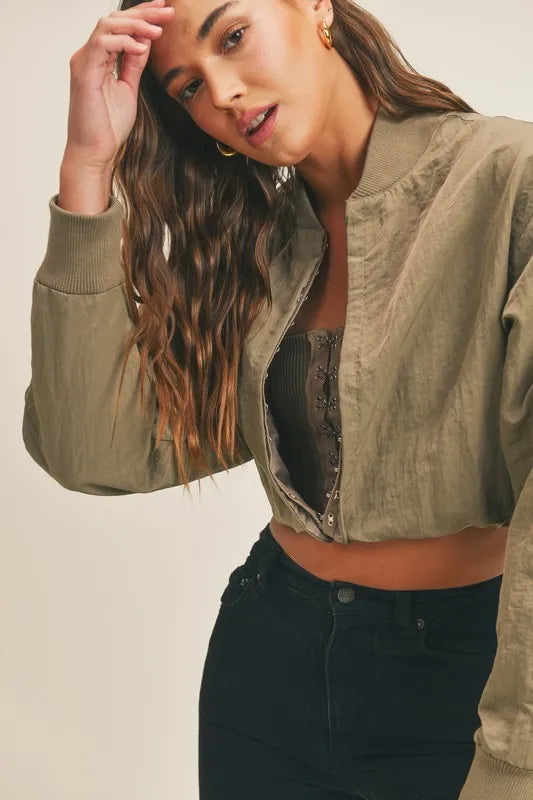Iris Long Sleeve Two Way Jacket — view 5