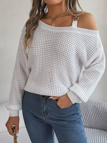 Parvati Asymmetrical Neck Long Sleeve Sweater — thumbnail 23