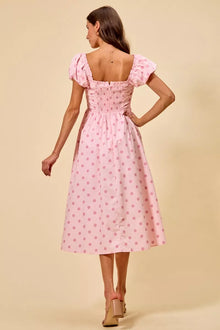 Venus Polka Dot Midi Dress — thumbnail 7