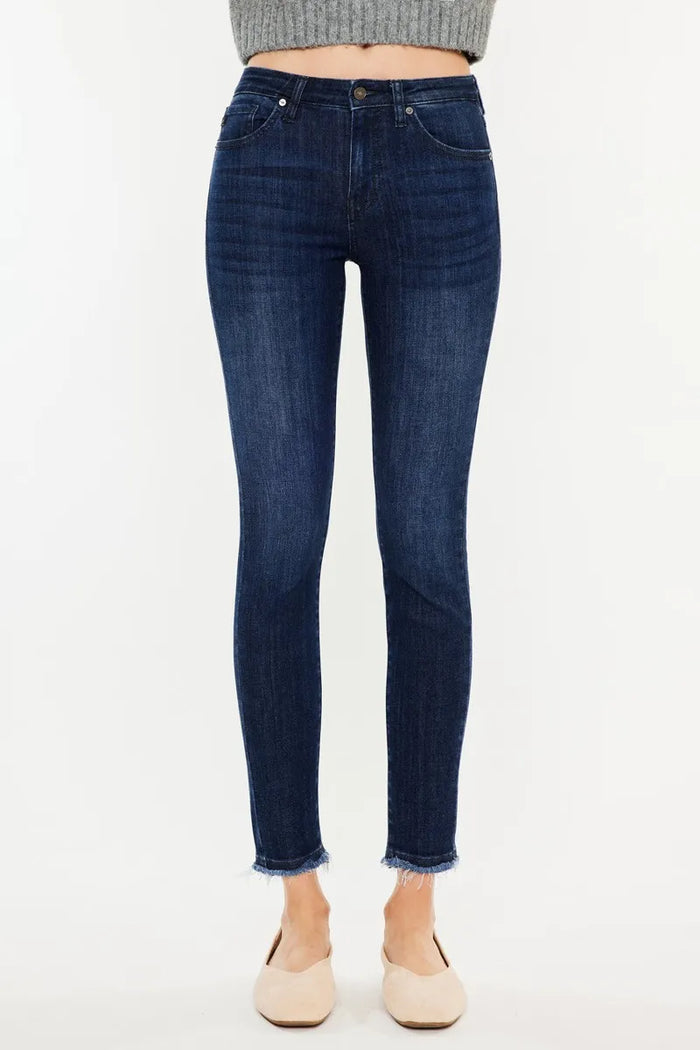 Artemis High-Rise Slim Fit Ankle Jeans
