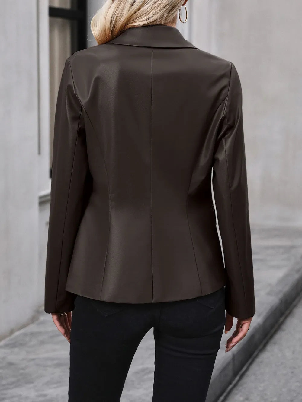 Athena Ivy Lane Button Up Collared Neck Blazer — view 11