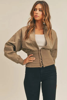 Iris Long Sleeve Two Way Jacket — thumbnail 1
